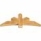 Ekena Millwork Alberta Rough Sawn Timber Gable Bracket, Western Red Cedar, 60"W x 25"H x 4"D x 6"F, 10/12 Pitch GBW060X25X0406ALB00RWR - alternate 3